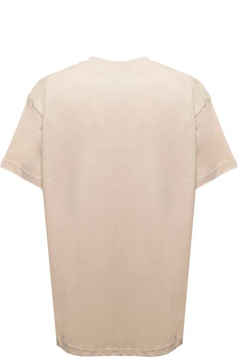 Beige Organic Cotton T-shirt Jacquemus Man