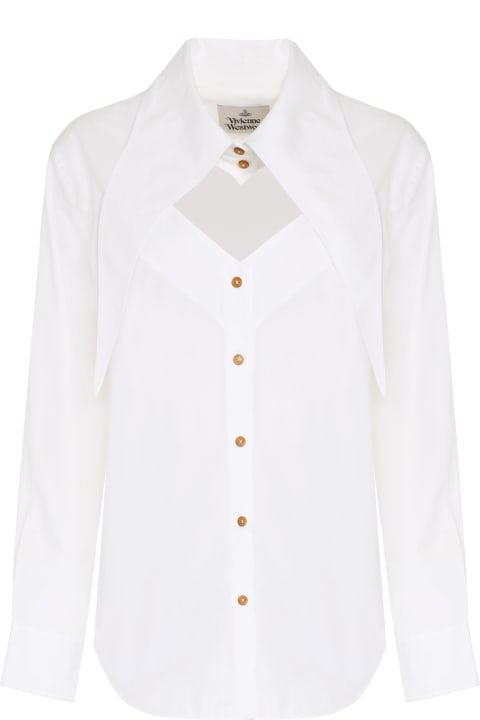 ウィメンズ Vivienne Westwoodのトップス Vivienne Westwood Heart Cotton Shirt