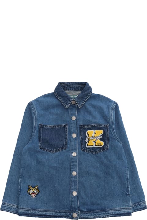 Kenzo Kids Coats & Jackets for Boys Kenzo Kids Jeans Jacket