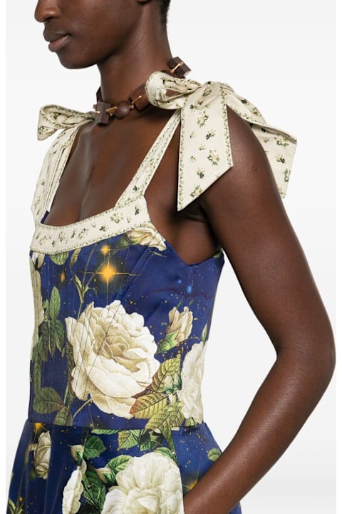 Alice + Olivia لـ Men Alice + Olivia Bustier Midi Dress