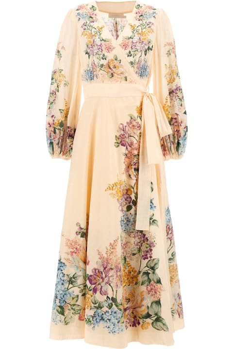 Clothing Sale for Women Zimmermann 'halliday Wrap Midi' Dress