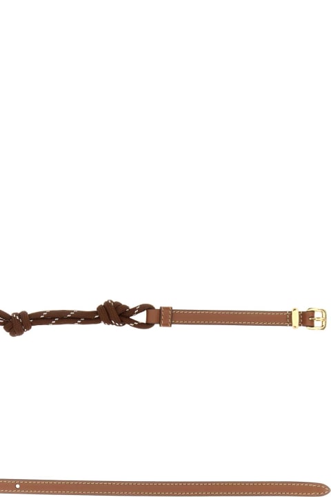 Accessories Sale for Women Miu Miu Brown Leather Belt