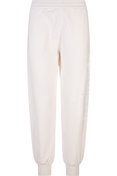 Alexander McQueen Clothing for Women Alexander McQueen Calico Mcqueen Graffiti Joggers