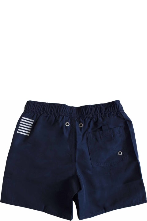 Emporio Armani Underwear for Boys Emporio Armani Logo Print Shorts
