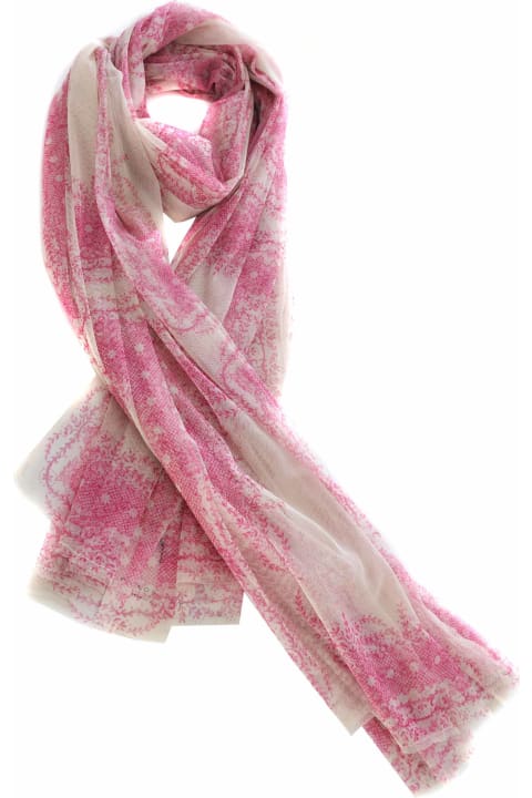 Scarves & Wraps for Women Philosophy di Lorenzo Serafini Scarf Philosophy By Lorenzo Serafini Made Of Tulle Mesh