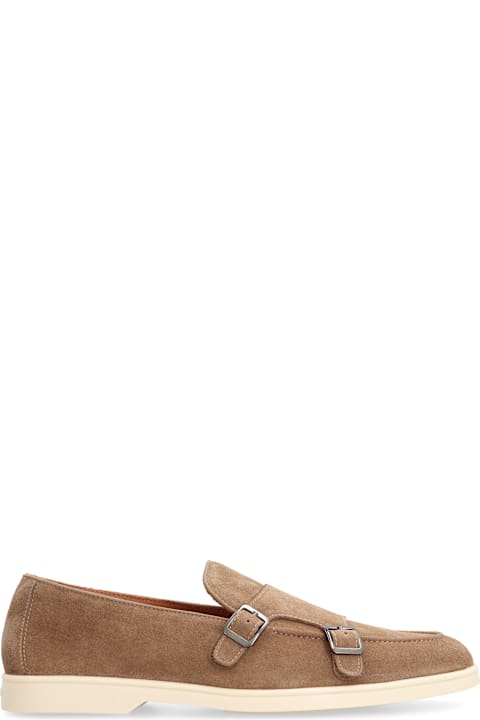 Doucal's Shoes for Men Doucal's Suede Monk-strap Shoes