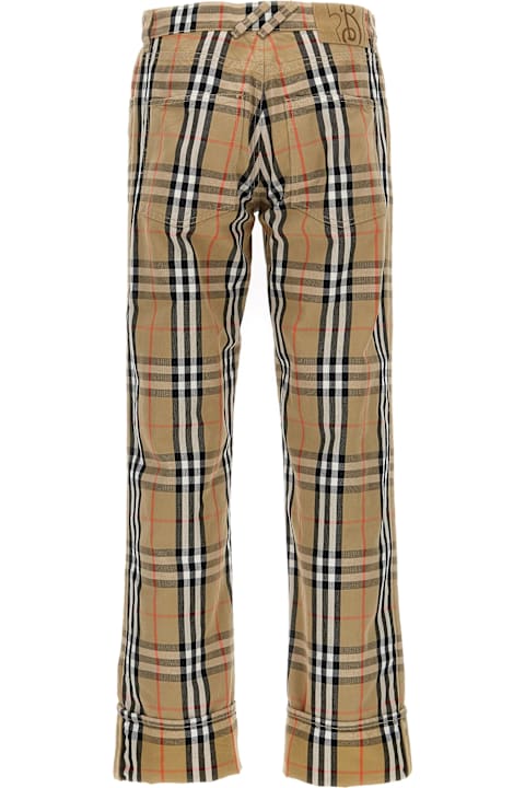 Clothing for Men Burberry Check Pants