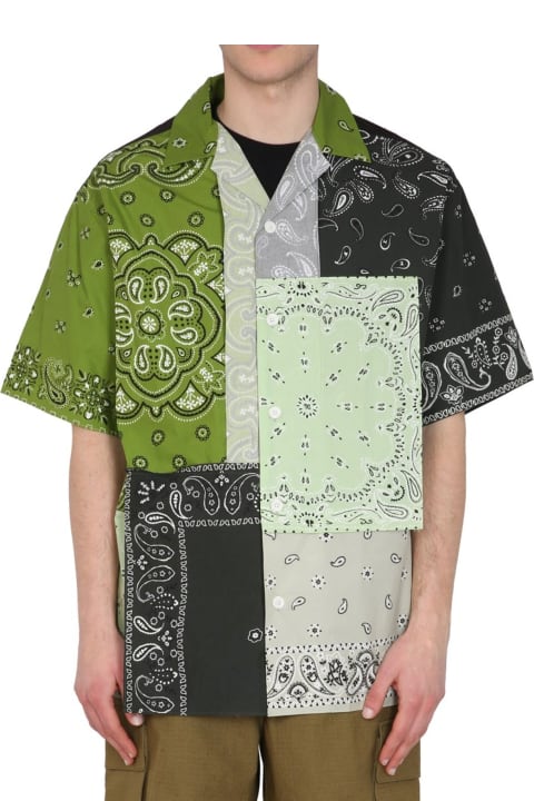 Kenzo for Men Kenzo Patchwork Cotton Shirt