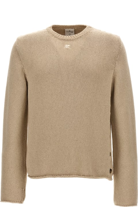 Courrèges Sweaters for Men Courrèges Side Opening Sweater
