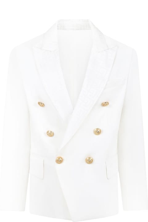Balmain Coats & Jackets for Girls Balmain Blazer Doppiopetto