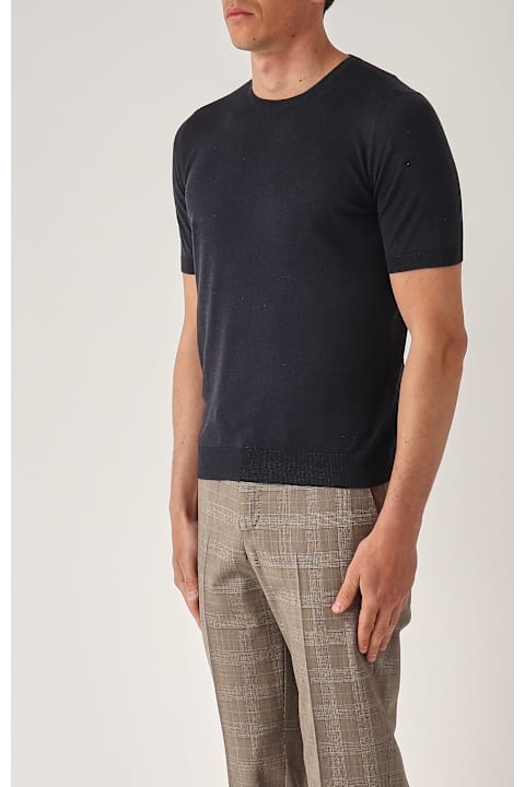 Gran Sasso Clothing for Men Gran Sasso T-shirt Girocollo M/c In Filo T-shirt