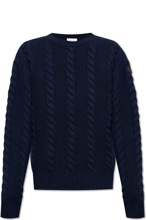 Moncler سترات لـ القسم الرجالي Moncler Decorative Knit Jumper