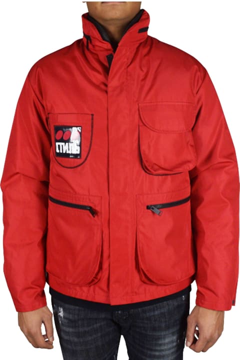 HERON PRESTON Coats & Jackets for Men HERON PRESTON Roma Reversible Padded Jacket