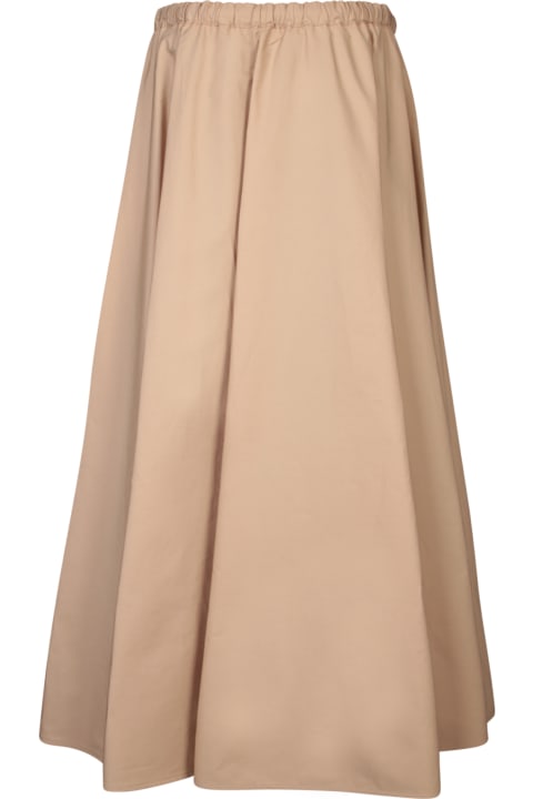 Moncler Clothing for Women Moncler Beige Midi-skirt