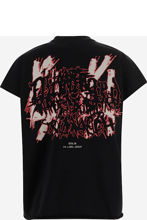 44 Label Group for Women 44 Label Group Printed Cotton Sleeveless T-shirt