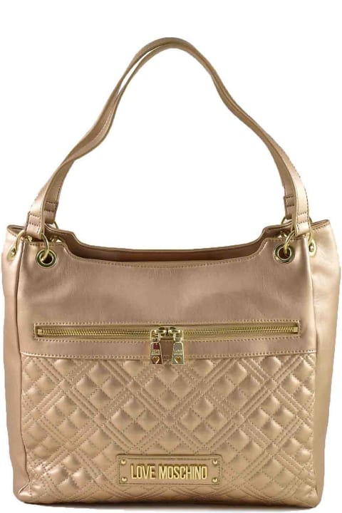 Fashion for Women Love Moschino Women's Gold Handbag