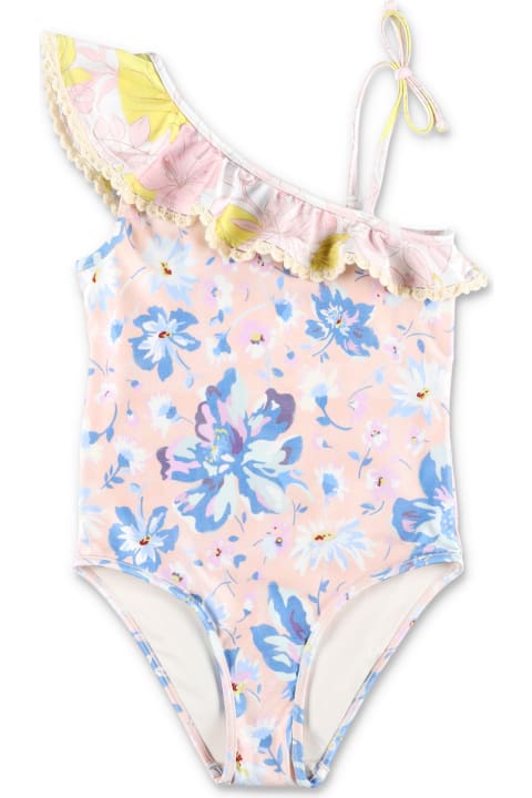 Zimmermann for Kids Zimmermann Kid - Pop Trim Frill One Piece