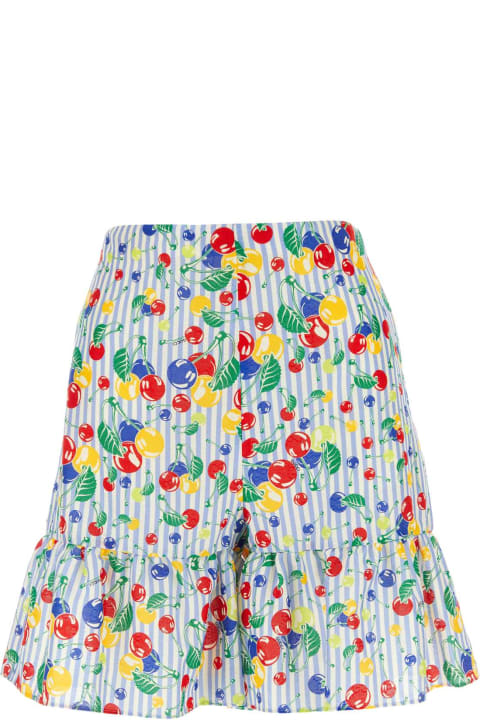 Gucci Pants & Shorts for Women Gucci Printed Cotton Shorts