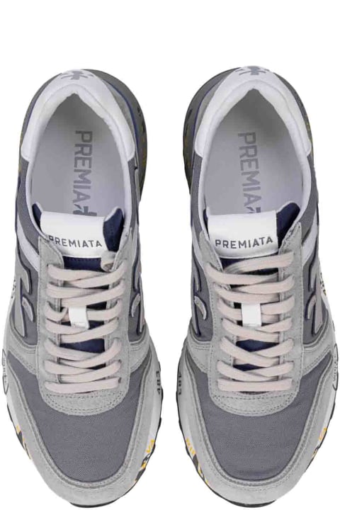 Fashion for Men Premiata Premiata Flat Shoes Grey