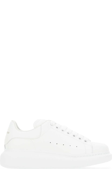 Fashion for Women Alexander McQueen White Leather Sneakers