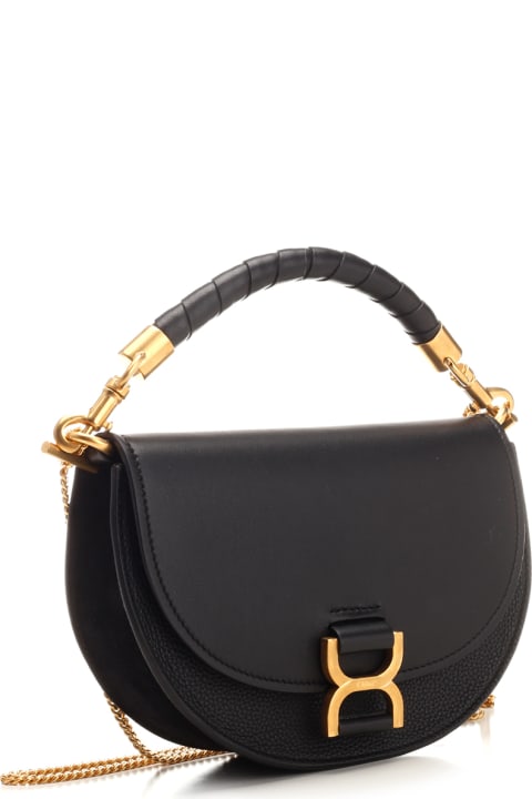 Totes for Women Chloé Marcie Chain Flap Hobo Bag