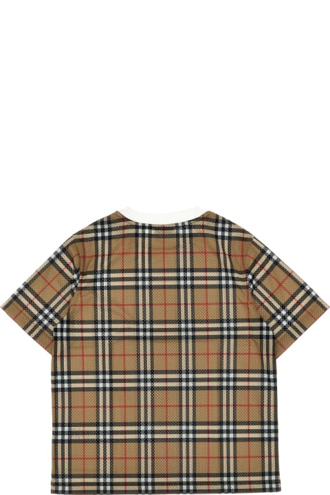 T-Shirts & Polo Shirts for Boys Burberry Check T-shirt
