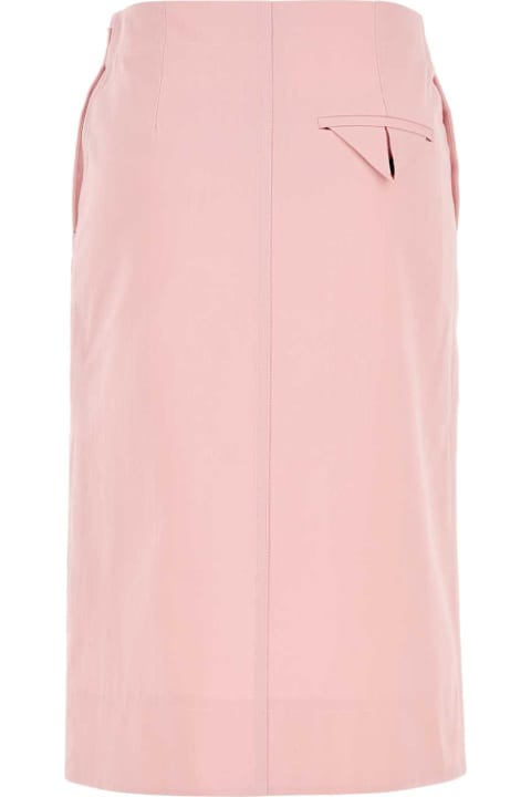 Homeware Bottega Veneta Pink Twill Skirt
