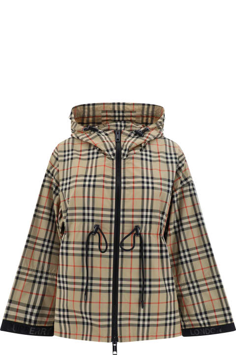Burberry Coats & Jackets for Women Burberry Windproof Jacket Bacton