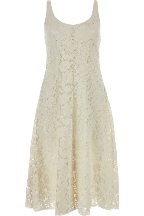 Prada for Women Prada Ivory Lace Dress
