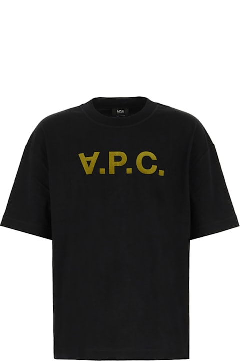 A.P.C. for Men A.P.C. Black Cotton T-shirt