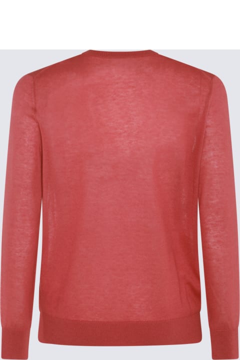 メンズ Piacenza Cashmereのニットウェア Piacenza Cashmere Red Silk Knitwear