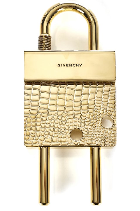 Givenchy Accessories for Men Givenchy Maxi Padlock Key Ring