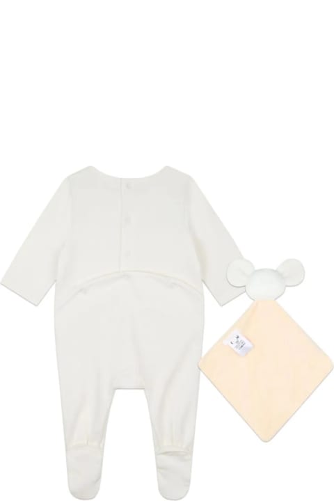 Chloé Bodysuits & Sets for Baby Boys Chloé Pajamas With Embroidery
