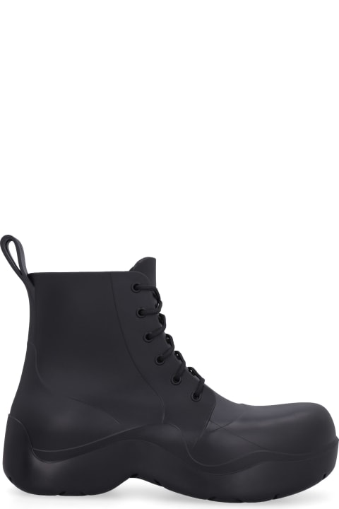 Puddle Lace-up Ankle Boots
