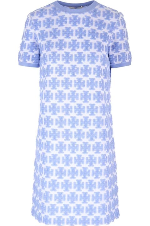 Women's 'camp' Short-sleeved Cotton Dress by Tory Burch