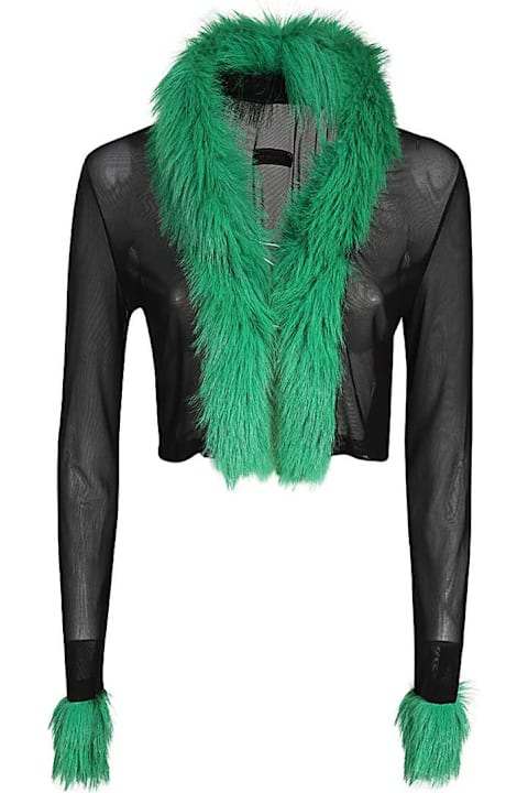 HERON PRESTON Kids HERON PRESTON Cardigan In Technical Fabric