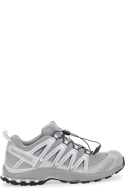 Homeware Salomon 'xa Pro 3d' Grey Sneakers With Logo Patch On The Side And Panelled Design In Tech Fabric Unisex