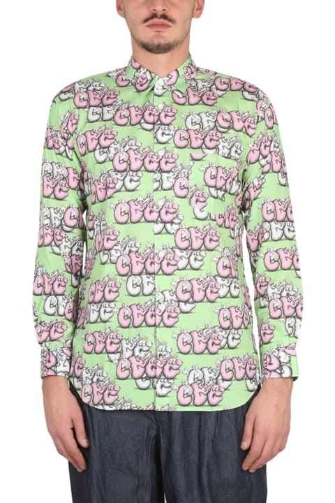 Homeware Comme des Garçons Shirt Shirt With Print X Kaws