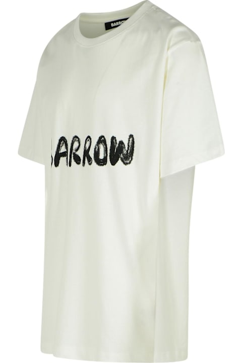 Barrow for Women Barrow White Cotton T-shirt