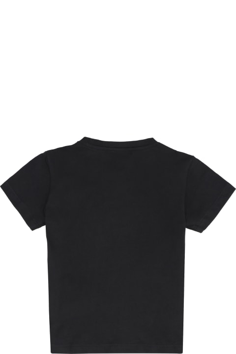 Young Versace for Kids Young Versace Medusa Print Cotton T-shirt