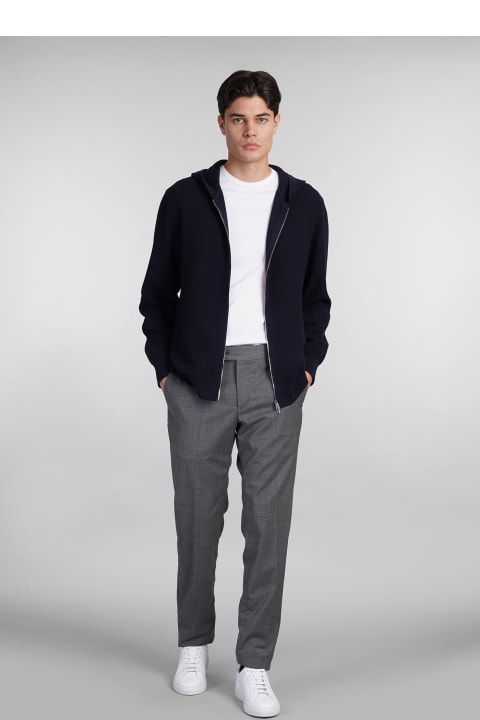 Theory Fleeces & Tracksuits for Men Theory Sweatshirt In Blue Cotton