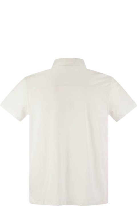 メンズ Majestic Filaturesのトップス Majestic Filatures Short-sleeved Polo Shirt In Lyocell