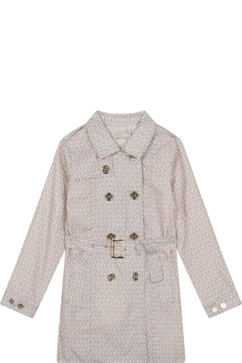Trench Coat With Logo