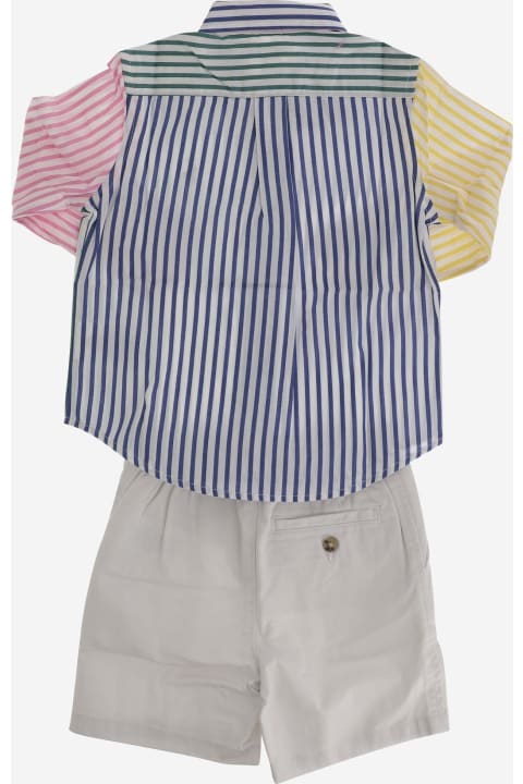 ベビーボーイズ Polo Ralph Laurenのボディスーツ＆セットアップ Polo Ralph Lauren Two-piece Outfit Set