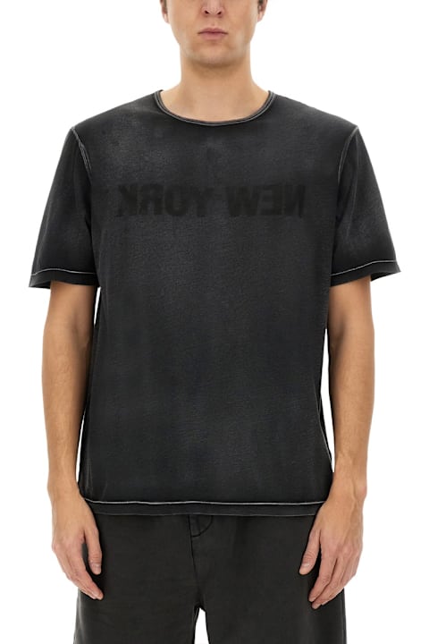 Homeware Helmut Lang "garment-dyed New York" T-shirt