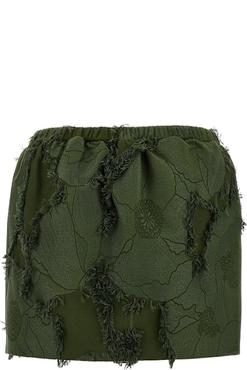 Fashion for Women Gucci Floral Jacquard Skirt