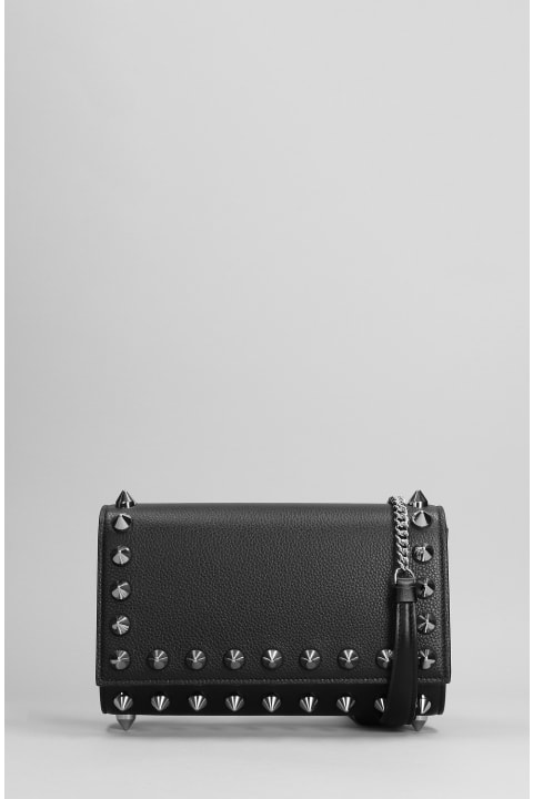 Paloma  Hand Bag In Black Leather
