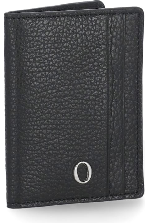 Orciani Wallets for Men Orciani Chevrette Booklet Cardholder