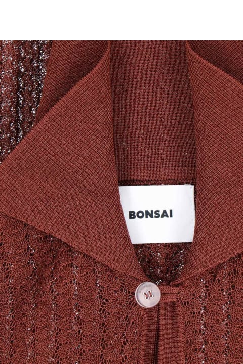 メンズ Bonsaiのニットウェア Bonsai Openwork Sweater