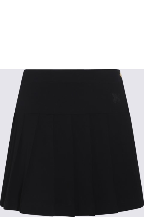 Fashion for Women Palm Angels Black Cotton Skirt